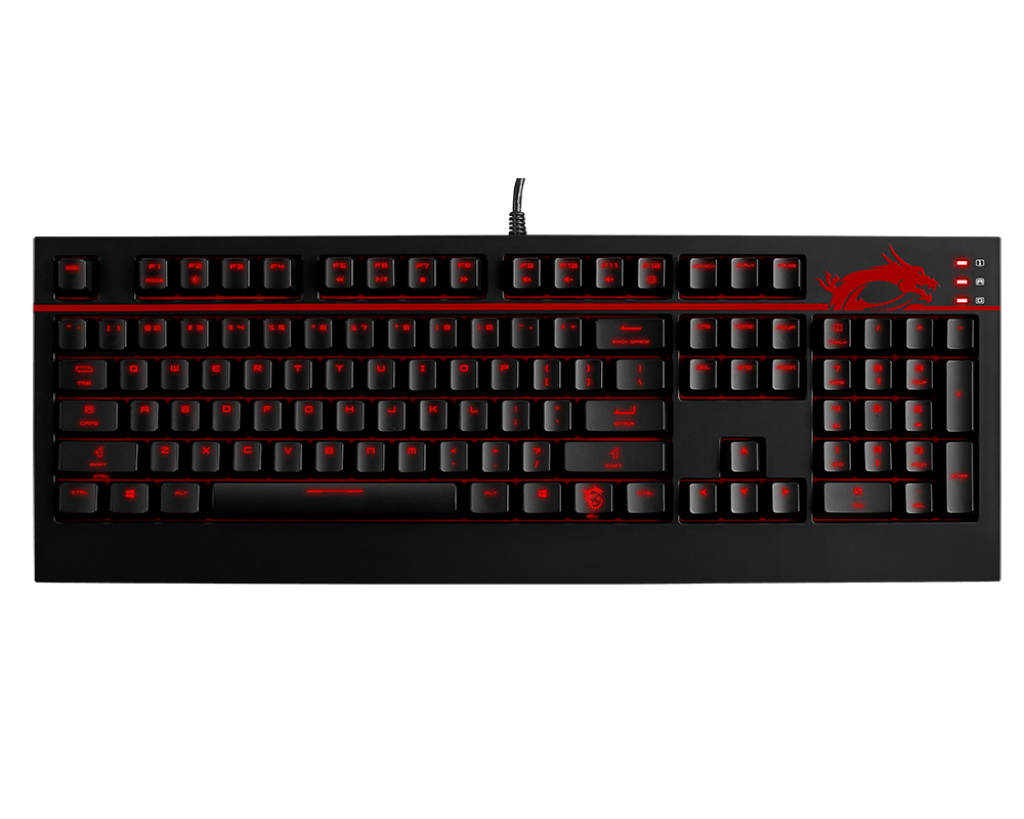 MSI GK-701 Gaming Keyboard US