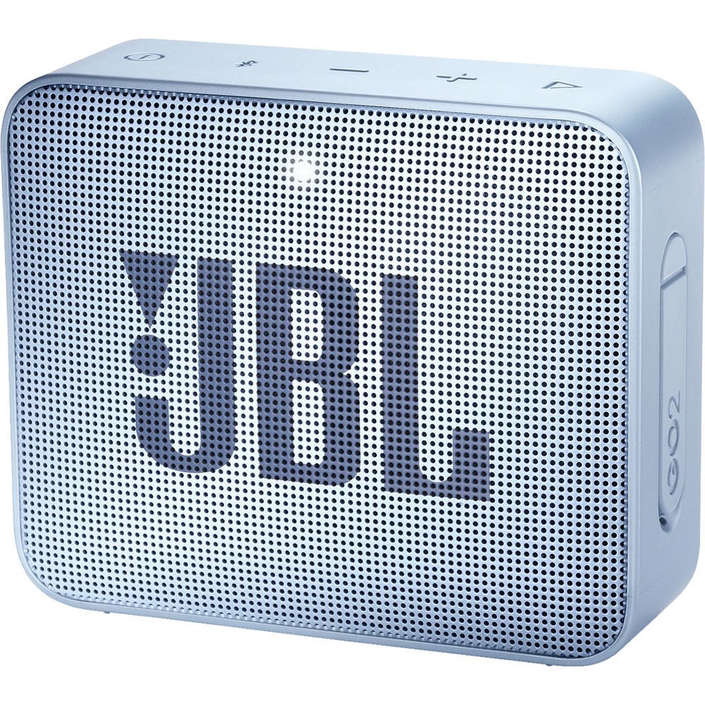 JBL GO 2 Portable Bluetooth Speaker, Icecube Cyan