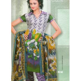 DIPTI - 1014DI16MITE - COTTON PRINTED SUIT DIPTI - 1014DI16MITE - COTTON PRINTED SUIT