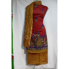 Sartin Bandhej Suit- 1260SM18MOHK Sartin Bandhej Suit- 1260SM18MOHK