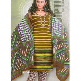 DIPTI - 1006DI08MITE - COTTON PRINTED SUIT DIPTI - 1006DI08MITE - COTTON PRINTED SUIT
