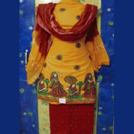 Sartin Bandhej Suit- 1256SM14MOHK Sartin Bandhej Suit- 1256SM14MOHK