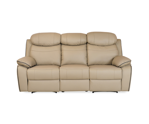 Barbados 3 Seater Sofa With 2 Manual Recliners Home By Barbados 3 Seater Sofa With 2 Manual Recliners Home By Nill Sand Beige