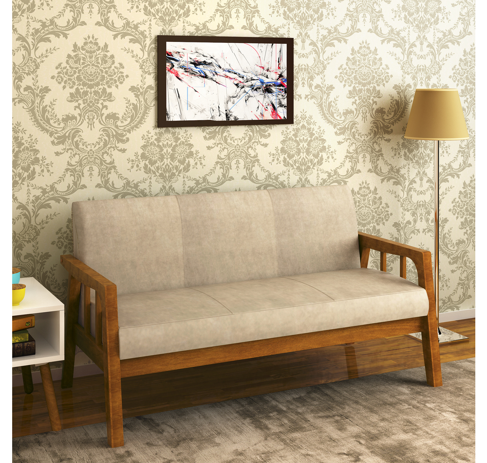 Burke 3 Seater Sofa Coffee Online At Home Burke 3 Seater Sofa Coffee