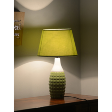 Engrave Tropical 27X50CM Medium Table Lamp, Green