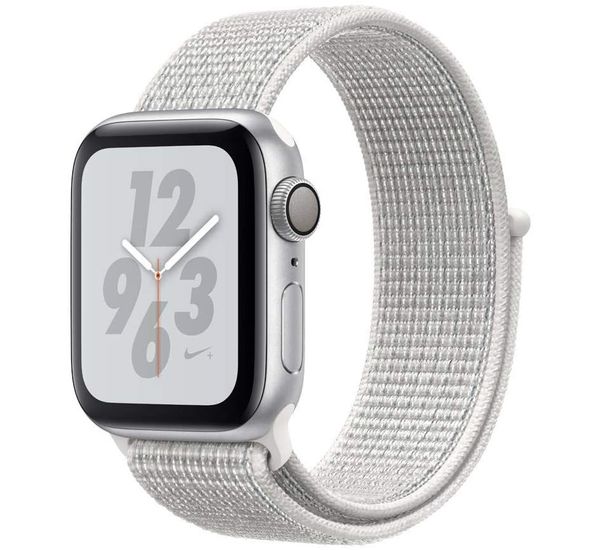 series 4 silver aluminum case seashell sport loop